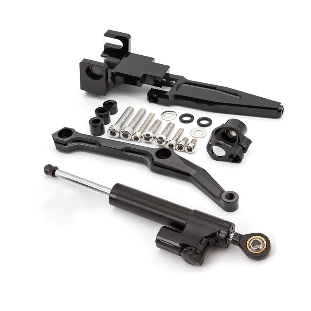 For Yamaha MT09 Tracer /FJ09 T - Steering Damper Stabilizer Kit Cnc review and price