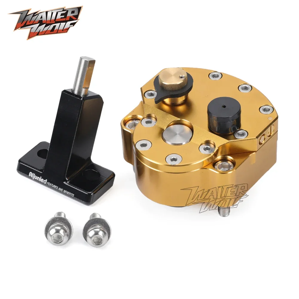 Motorcycle Steering Damper Sta - Steering Damper Stabilizer Kit Cnc review and price