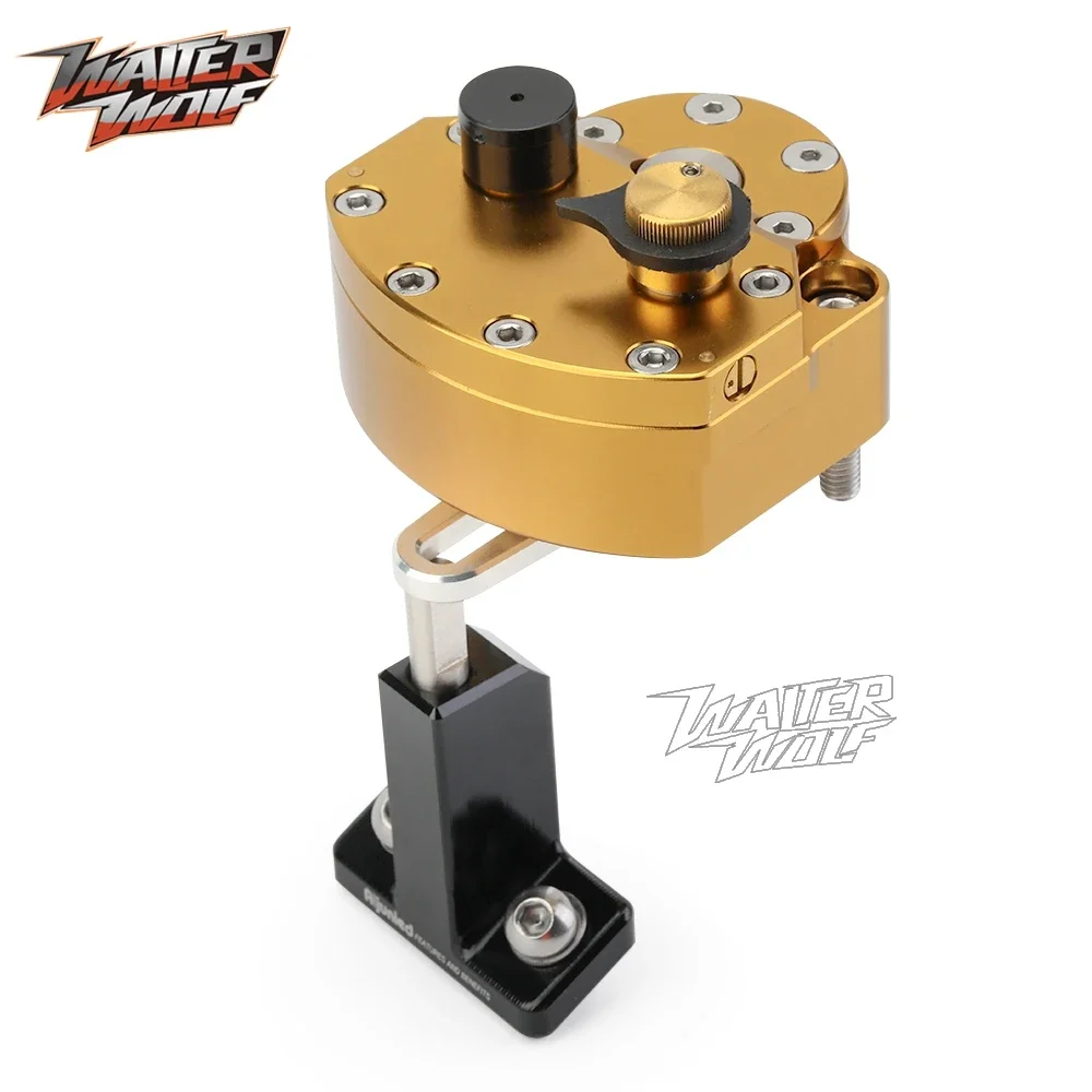 Motorcycle Steering Damper Sta - Steering Damper Stabilizer Kit Cnc review and price