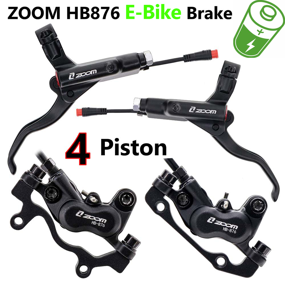 ZOOM HB-876E E-Bike 4-Piston H - Zoom Hydraulic Brake 4 Piston E-Scooter review and price