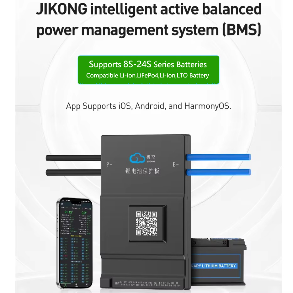 JK BMS Active Balance 150A 1A  - Smart Bms 20S 72V 150A Bluetooth review and price