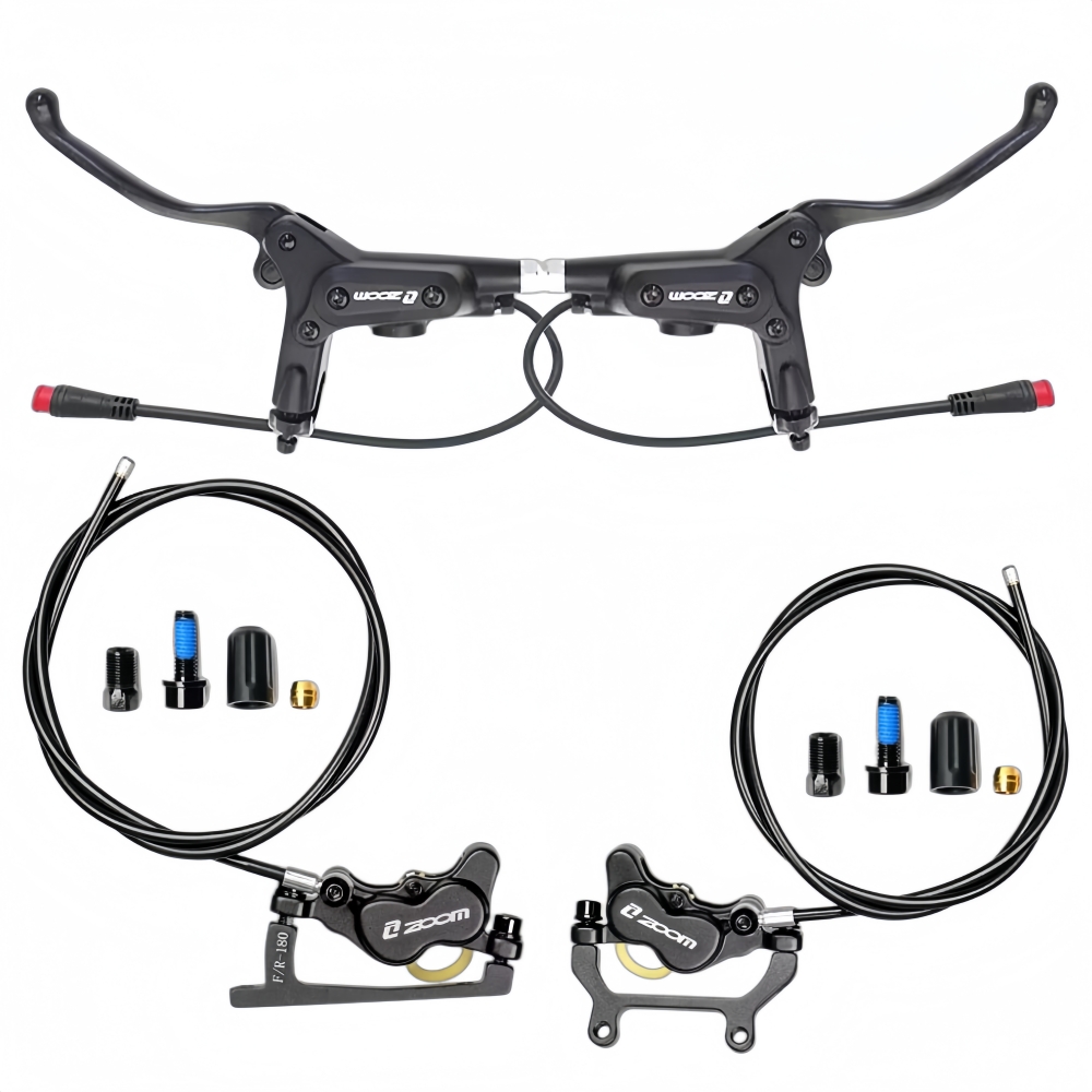 ZOOM HB-890E 4-Piston Hydrauli - Zoom Hydraulic Brake 4 Piston E-Scooter review and price